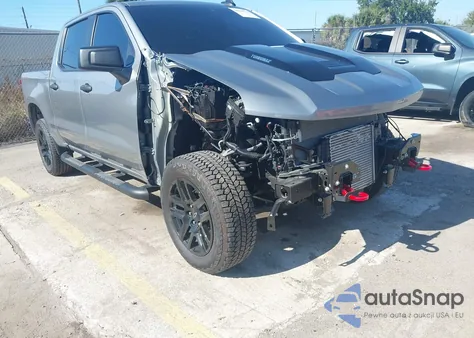 2025 Chevrolet Silverado 1500 4Wd Short Bed Custom Trail Boss z USA, uszkodzony, nr VIN 3GCPKCEK4SG330601